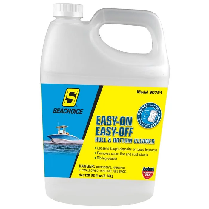 Seachoice Easy On Easy Off Hull and Bottom Cleaner Liquid 128 oz (Pack of 4)