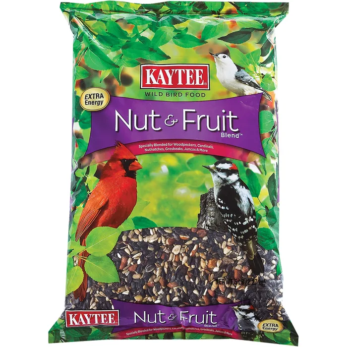 Kaytee Nut & Fruit Blend Wild Bird Food 5 lb (Pack of 6)