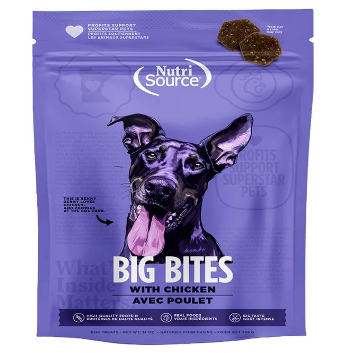 NutriSource Chicken Treats For Dogs 14 oz 1 pk
