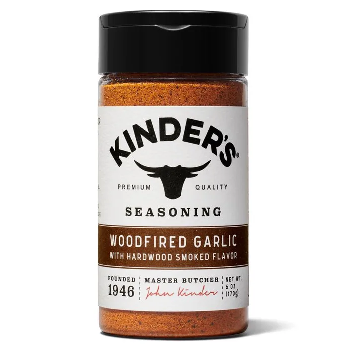 Kinder's Woodfired Garlic BBQ Seasoning 6 oz
