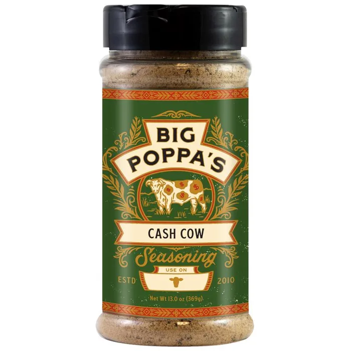 Big Poppa's Cash Cow BBQ Seasoning 13 oz