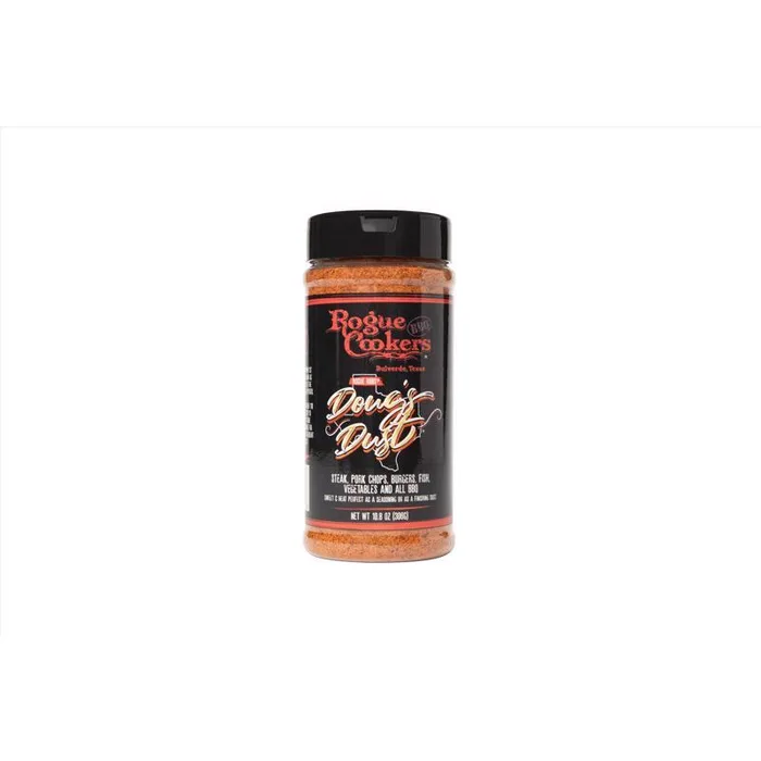 Rogue Cookers Doug's Dust Bar-B-Q Rub/Seasoning 11.1 oz