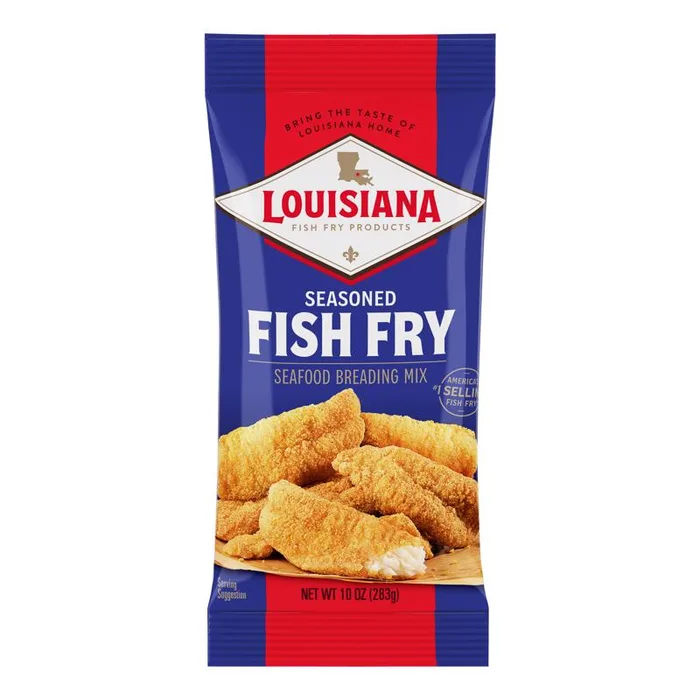 Louisiana Fish Fry Seasoned Fish Fry Seasoning 10 oz