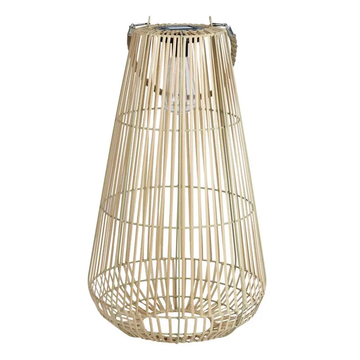 Exhart 21.5 in. Plastic Tan Lantern