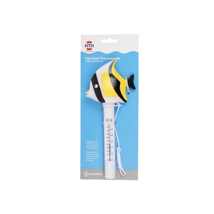 HTH Pool Thermometer 10.8 in. H X 1.4 in. W X 4.1 in. L