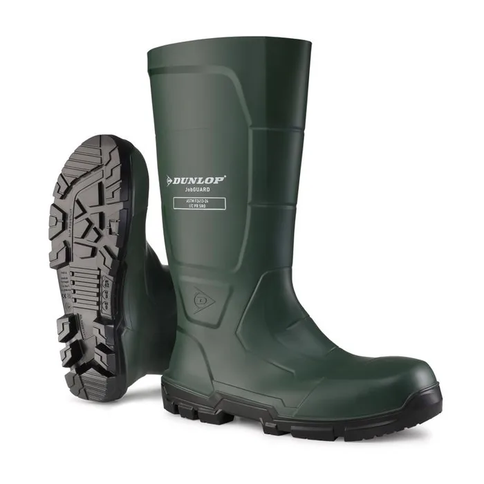Dunlop Men's PVC Acifort Boots Green 7 US Waterproof 1 pk