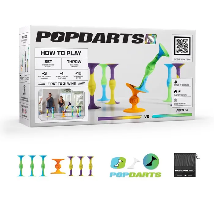 Popdarts Darts Bleen and Yurple