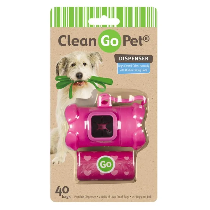 Clean Go Pet Plastic Dog Waste Bag Dispenser 1 pk