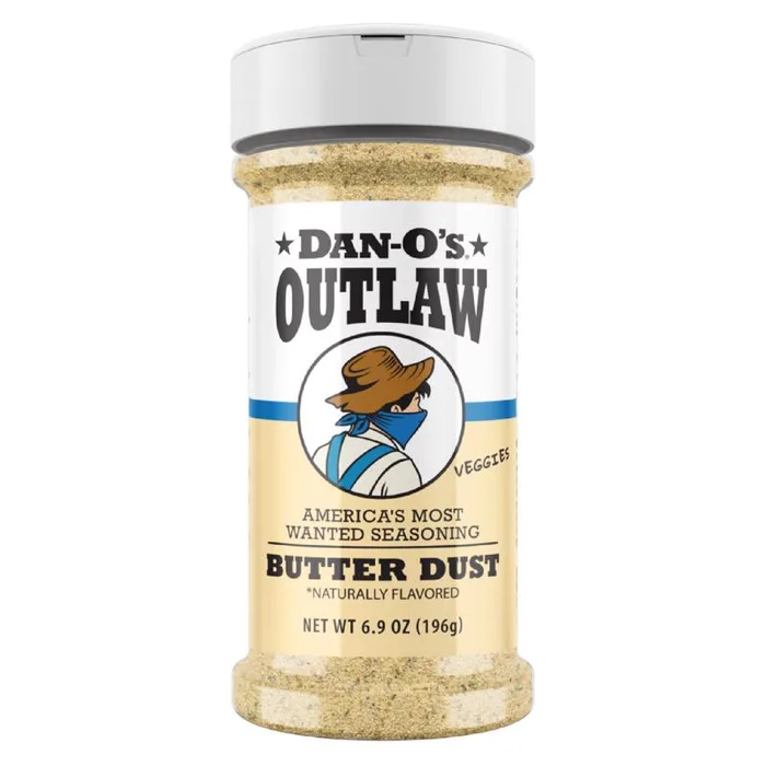 Dan-O's Outlaw Butter Dust BBQ Seasoning 6.9 oz
