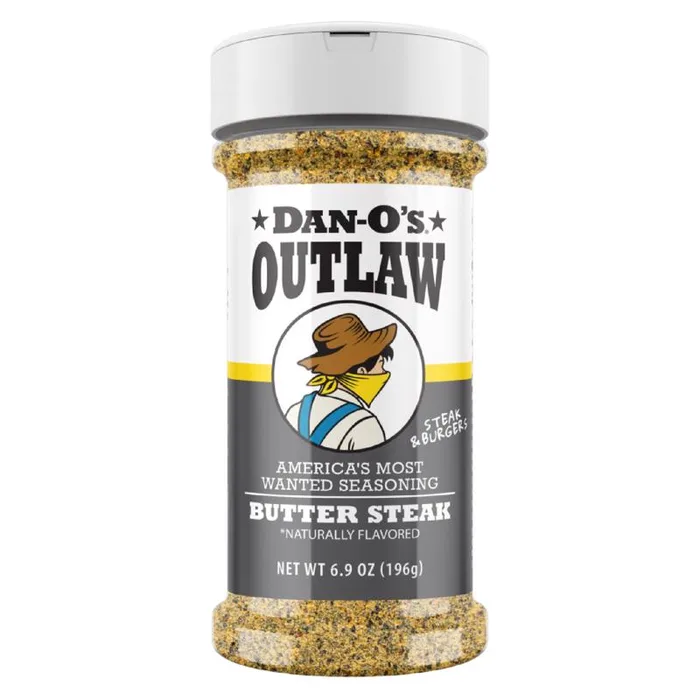 Dan-O's Outlaw Butter Steak BBQ Seasoning 6.9 oz