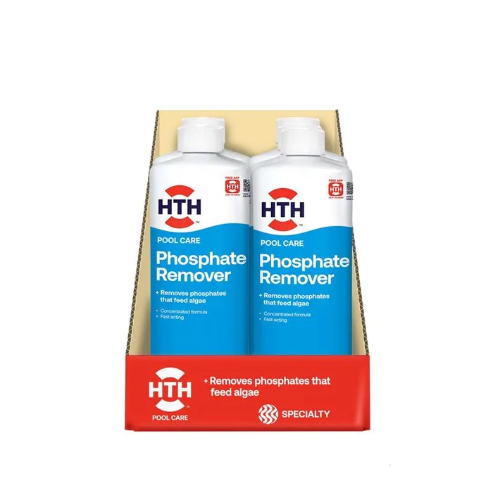 HTH Liquid Phosphate Remover 1 qt (Pack of 6)