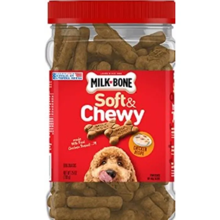JM Smucker's MilkBone Chicken Treats For Dogs 25 oz 7.2 in. 1 pk (Pack of 2)