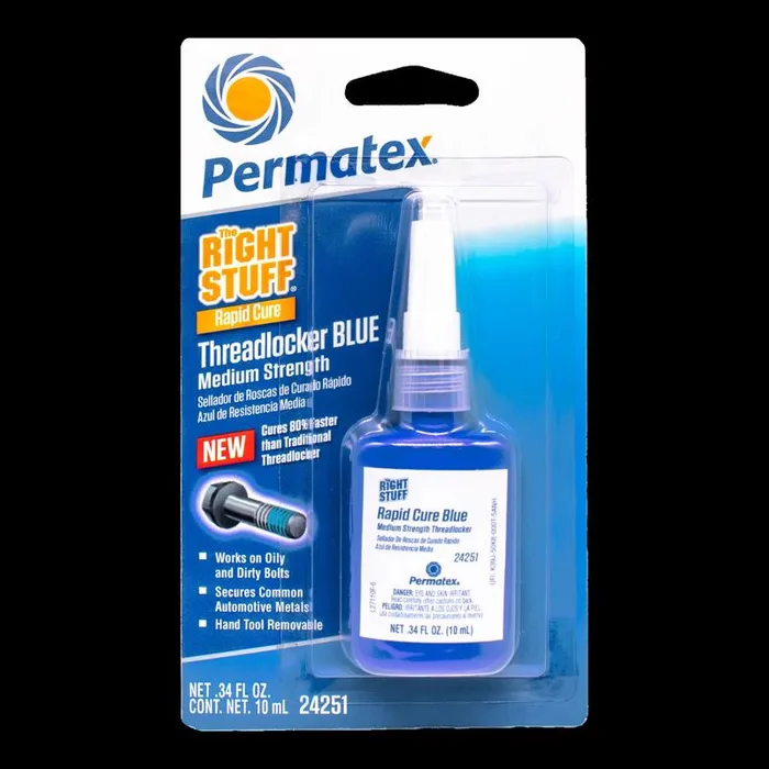 Permatex Right Stuff Blue Medium Strength Threadlocker Gel 10 ml