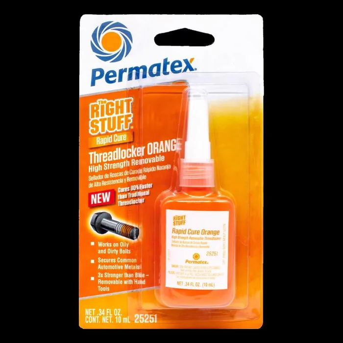 Permatex Right Stuff Orange Threadlocker Gel 10 ml