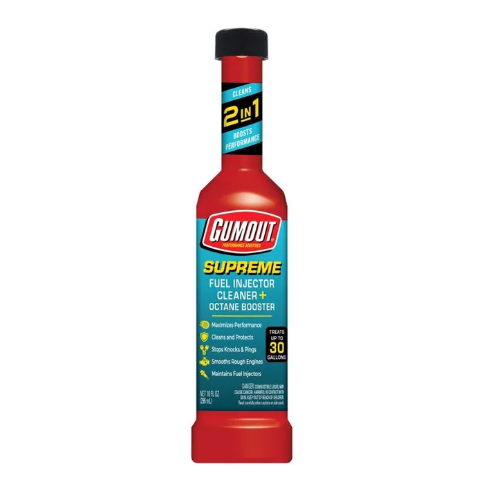 Gumout Supreme Gasoline Fuel Injector Cleaner 10 oz