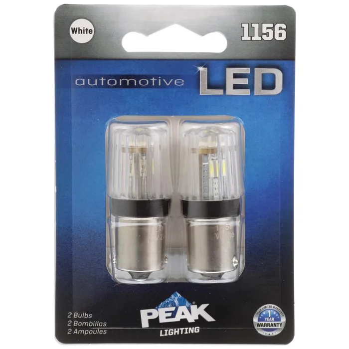 Peak LED Forward Lighting Miniature Automotive Bulb 1156