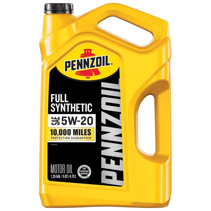 Pennzoil Full Synthetic 5W-20 Synthetic Motor Oil 5 qt 1 pk (Pack of 3)