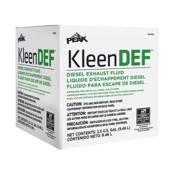 PEAK Kleen Diesel Deisel Exhaust Fluid 2.5 gal