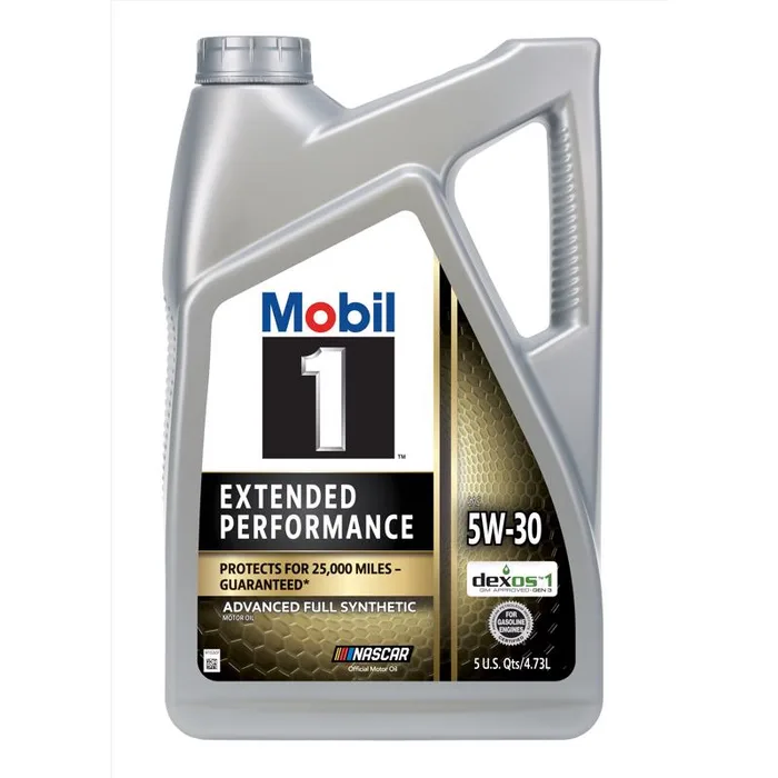 Mobil 1 Extended Peformance 5W-30 Gasoline Synthetic Motor Oil 5 qt (Pack of 3)