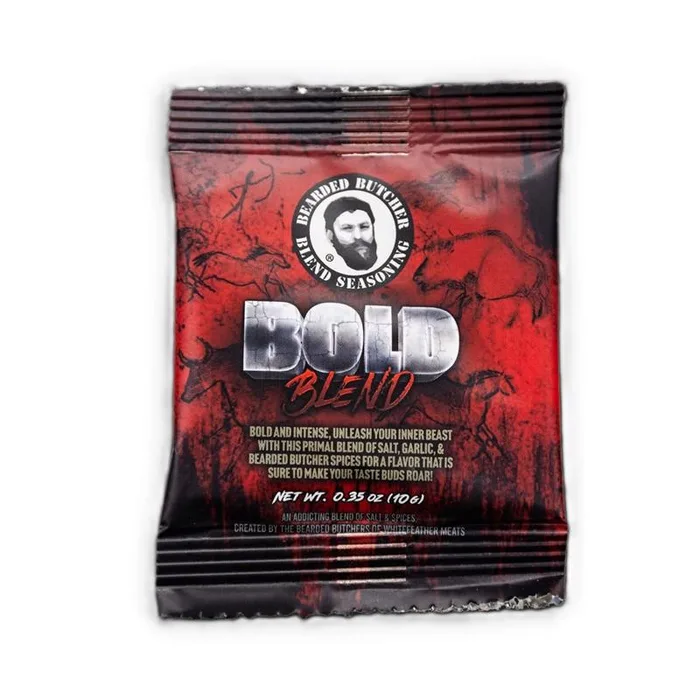 Bearded Butchers Bold Blend BBQ Seasoning 0.35 oz (Pack of 30)