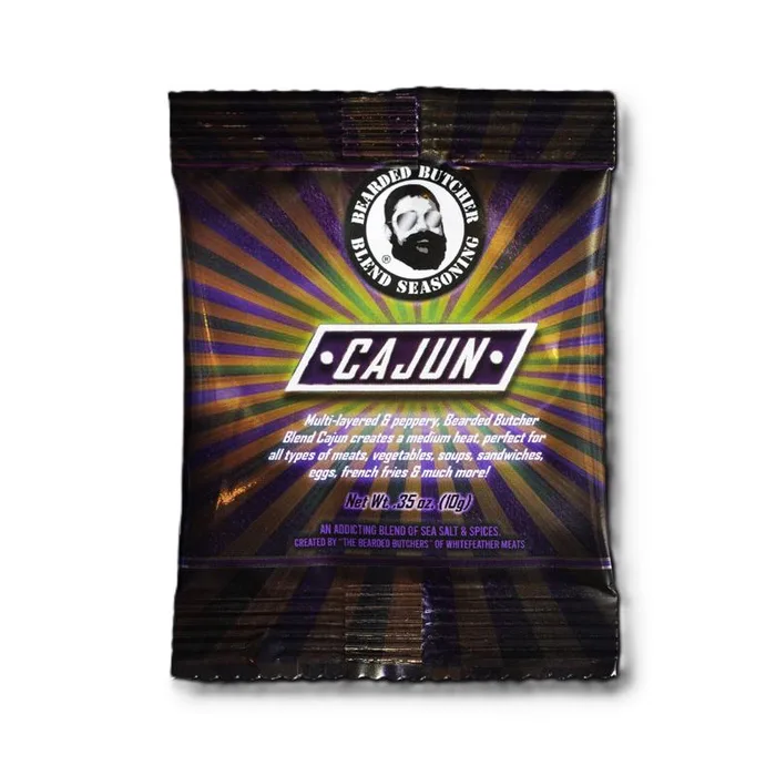 Bearded Butchers Cajun Seasoning 0.35 oz (Pack of 30)