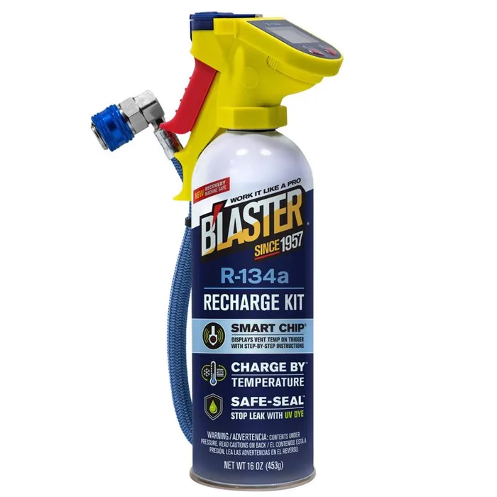 Blaster RFID R134a Refrigerant Recharge Kit 16 oz (Pack of 6)