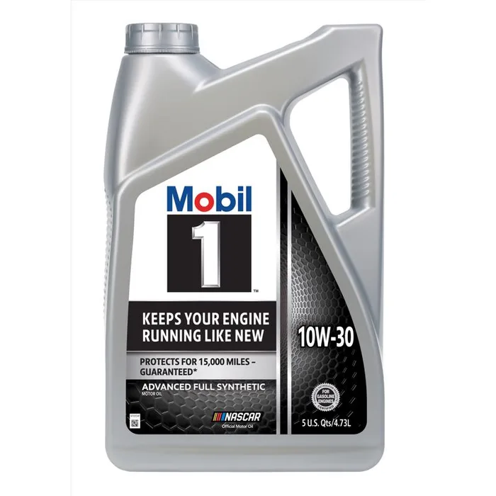Mobil 1 10W-30 Gasoline Motor Oil 5 qt (Pack of 3)