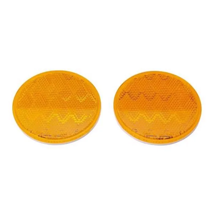 TowSmart Amber Round Marker Reflector