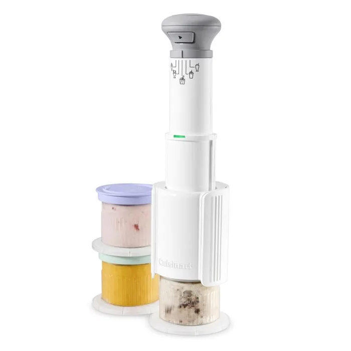 Cuisinart White 0.5 qt Ice Cream Maker 16 in. H X 9 in. W X 4 in. L