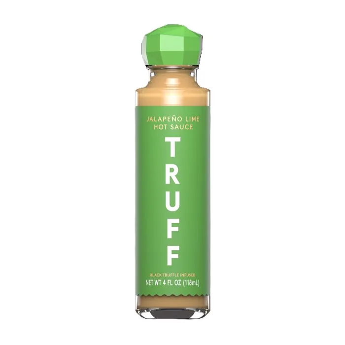 Truff Gluten Free Black Truffle Jalapeno Lime Hot Sauce 4 oz