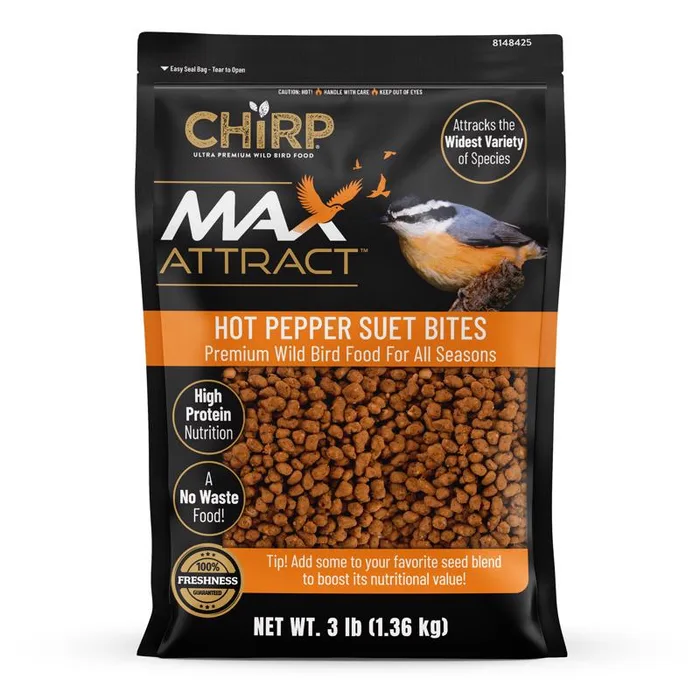 Chirp Max Attract Hot Pepper Suet 3 lb