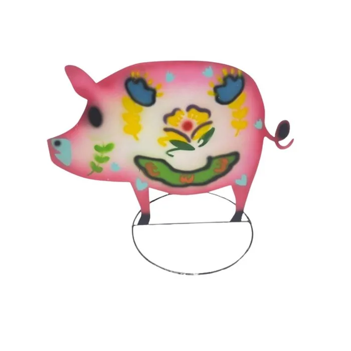 Creative Decor Multicolored Metal 16 in. H Outdoor Decoration