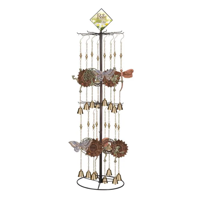 Regal Art & Gift Multicolored Metal 27.5 in. H Outdoor Decoration (Pack of 24)