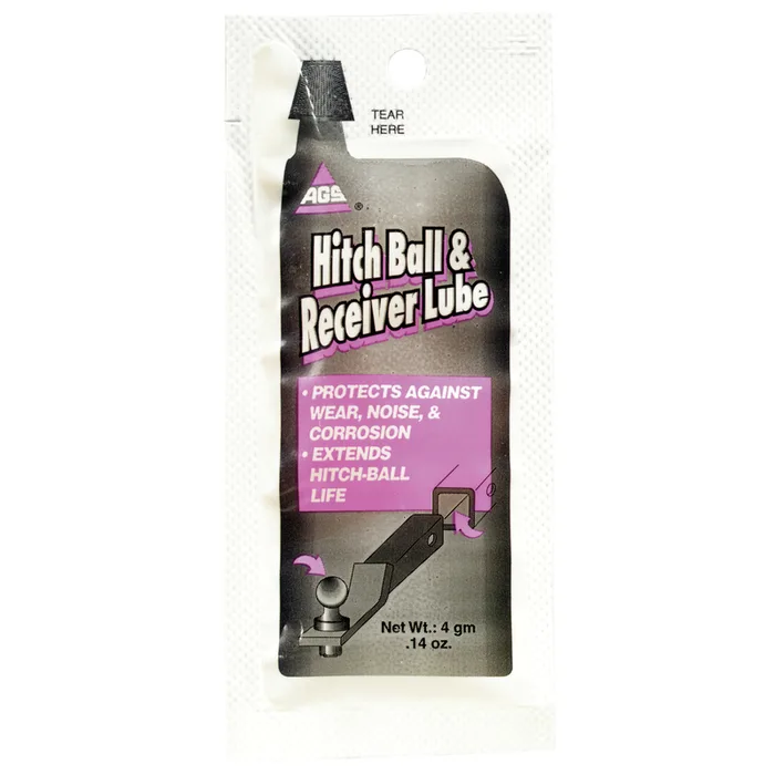 AGS Hitch Ball and Receiver Lubricant 0.14 oz (Pack of 25)
