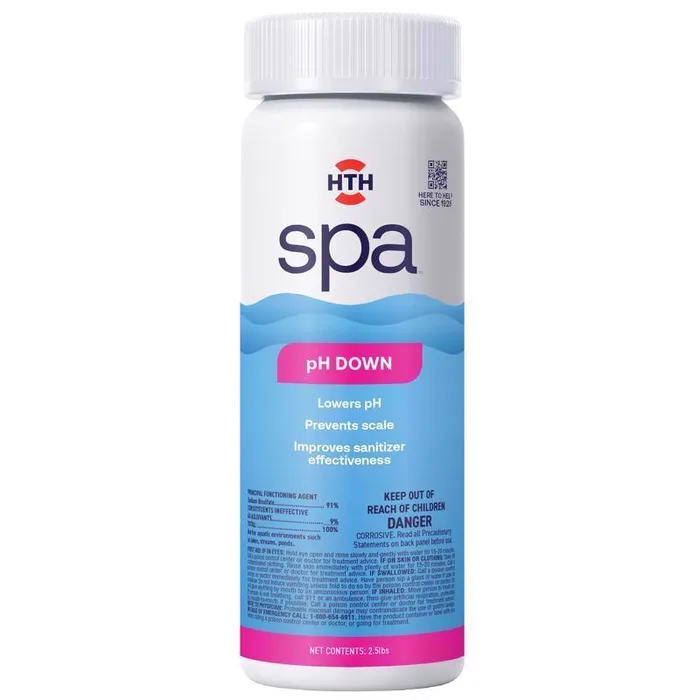 HTH Spa Granule pH Minus 2.5 lb (Pack of 6)
