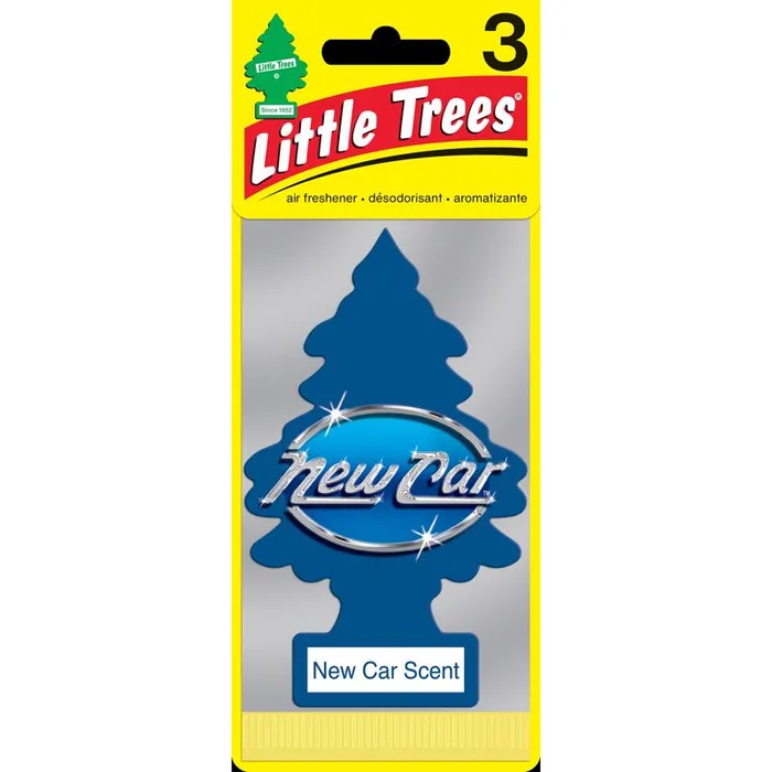 Little Trees New Car Scent Scent Car Air Freshener Solid 3 pk (Pack of 8)