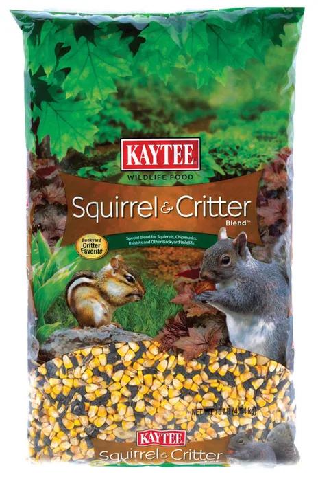 Kaytee Squirrel & Critter Squirrel and Critter Food 10 lb (Pack of 4)