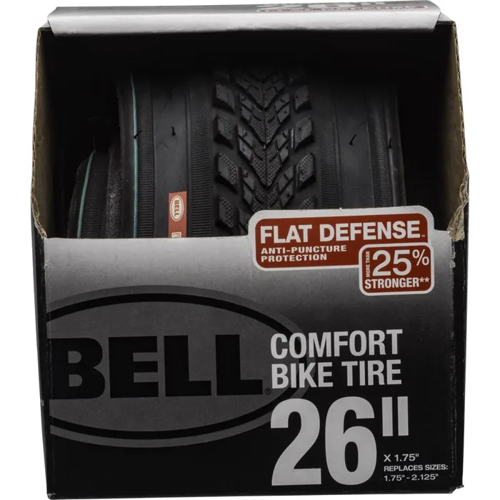 Bell Sports Comfort 26 in. Rubber Bicycle Tire 1 pk (Pack of 2)
