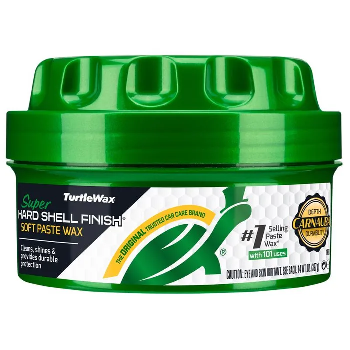 Turtle Wax Super Hard Shell Finish Auto Wax 14 oz