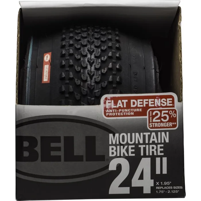 Bell Sports Kevlar 24 in. Rubber Bicycle Tire 1 pk