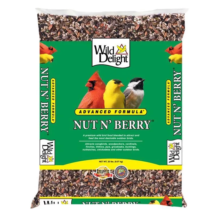 Wild Delight Nut N Berry Wild Bird Food 20 lb