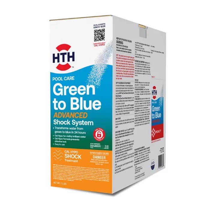HTH Pool Care Granule Shock System 7.2 lb (Pack of 2)