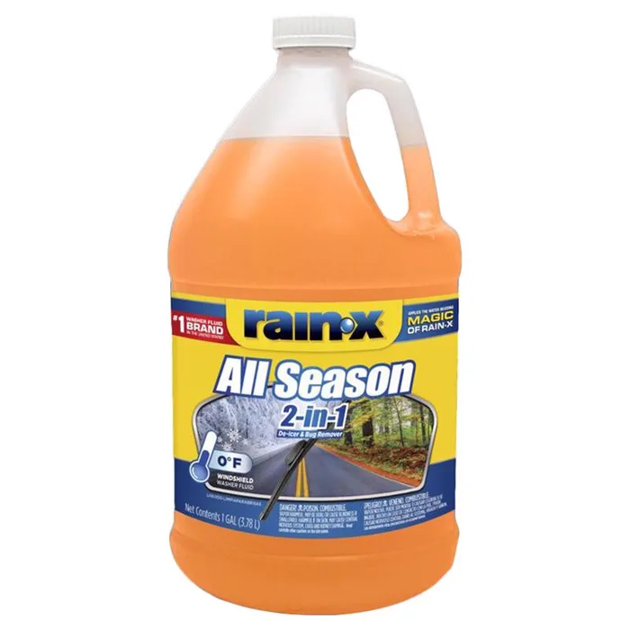 Rain-X 0 deg Windshield Washer Fluid 1 gal (Pack of 6)