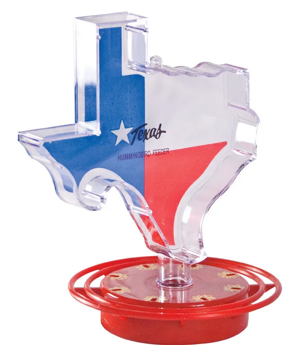 Humdinger Texas Hummingbird 22 oz Plastic Bottle Nectar Bird Feeder 8 ports