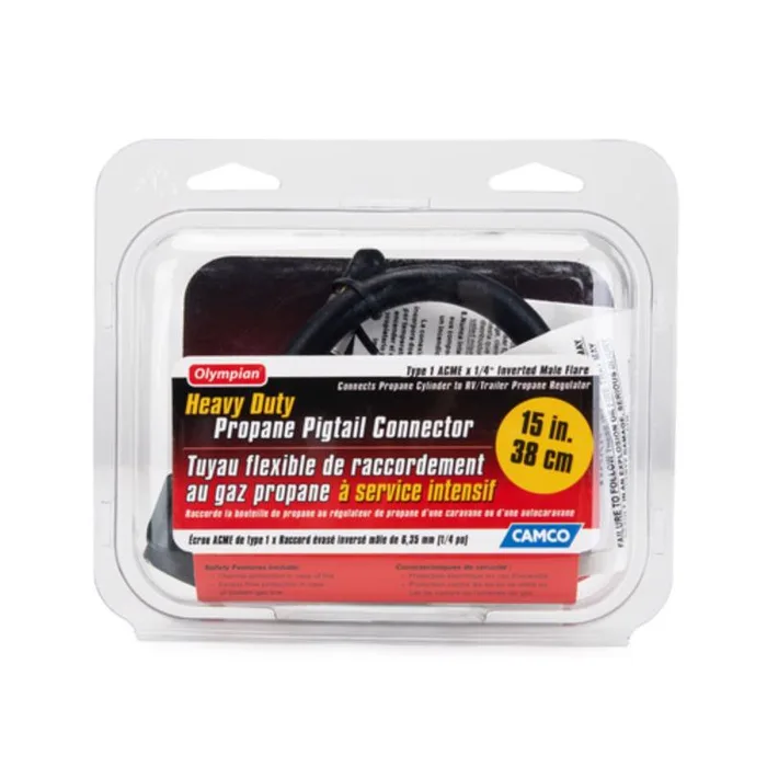 Camco 15 in. L Pigtail Propane Hose Connector 1 pk