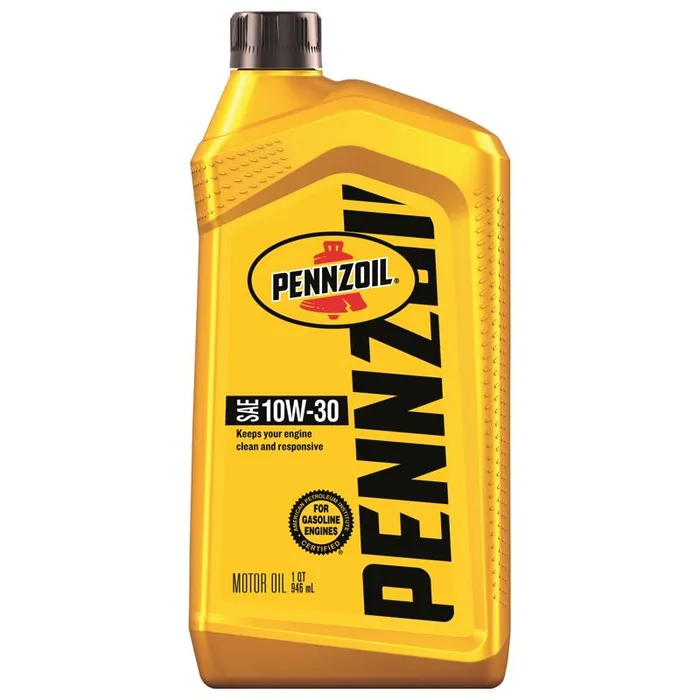 Pennzoil 10W-30 4-Cycle Conventional Motor Oil 1 qt 1 pk (Pack of 6)
