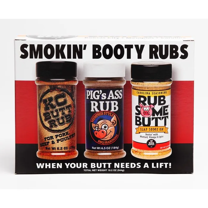 Smokin' Booty Rubs Gift Pack Seasoning Rub 19.2 oz