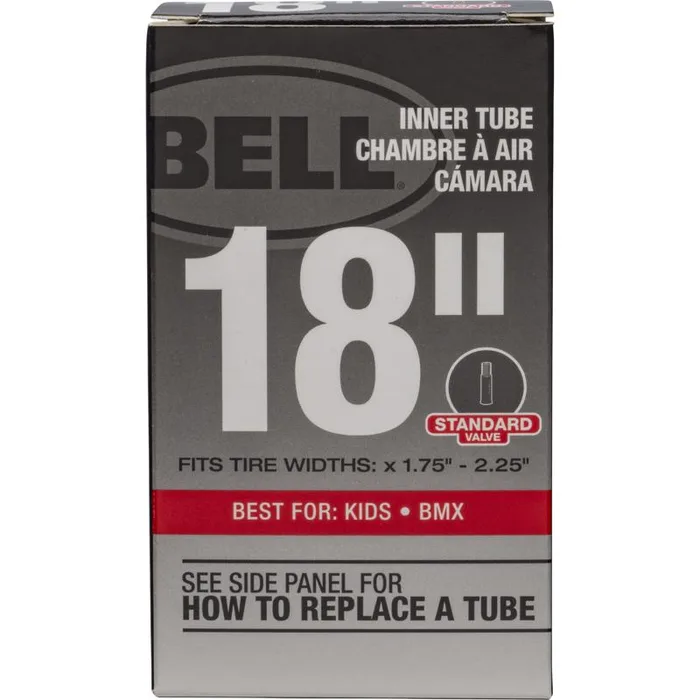 Bell Sports 18 in. Rubber Bicycle Inner Tube 1 pk