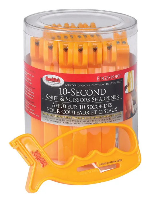 Smith's Gloss Plastic Knife Sharpener (Pack of 12)