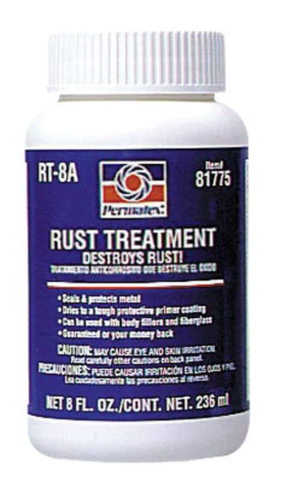 Permatex Rust Treatment Black Latex Primer 8 oz